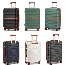 24Inch Hard Shell 4 Wheels Suitcase Medium Check In Hand Luggage Travel Case