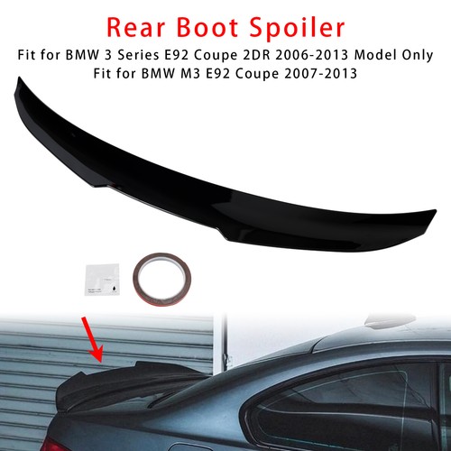 Gloss black rear - rear, spoiler