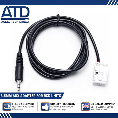 Aux cable for skoda audi - for,