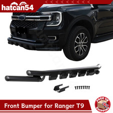 For Ford Ranger T9 Front Bumper City Bar Spoiler Nudge Bull Double Bar 2022-