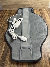 Dreamland Revive Me Back Heat Pad 61x38cm Grey Intelliheat 5 Heat Settings