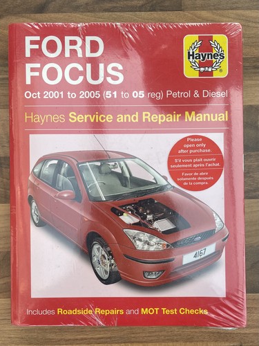 Ford focus service - focus, 01-05