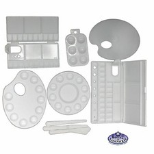 Paint Palette Artists mixing