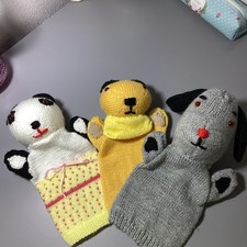 Hand Knitted Hand Puppets