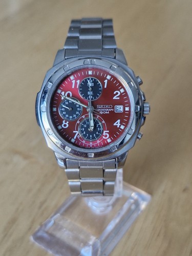 Seiko chronograph stainless - chronograph,