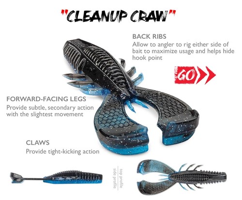 Rapala crushcity cleanup craw - rapala,