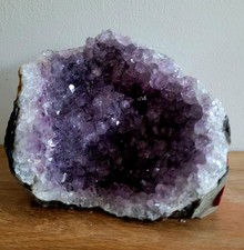 Natural Amethyst Druze Geode