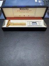 Gillette Vintage 1960’s Aristocrat Adjustable Razor Boxed