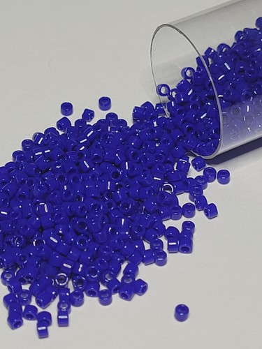Dark blue miyuki delica beads - dark,