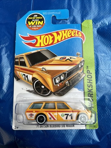 Hot wheels datsun bluebird - '71,