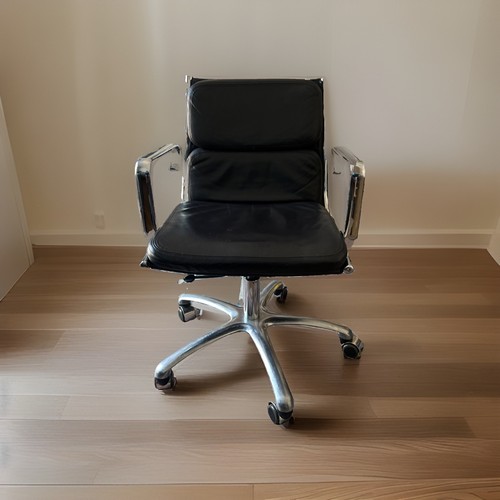 Luxy black leather executive - black,