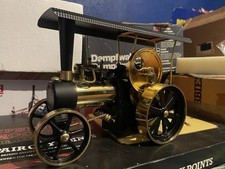 Wilesco D406 Live Steam Traction Engine Black/Gold