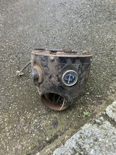 vintage AJS Matchles Headlamp