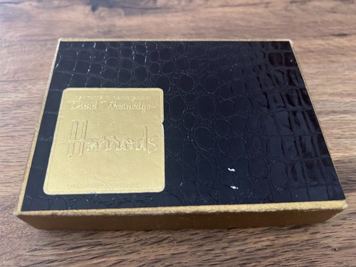 Vintage harrods playing cards - vintage,