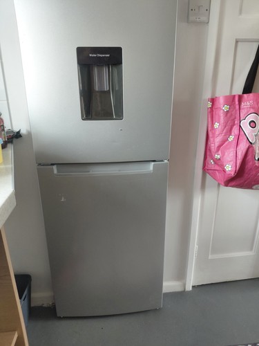 Logik silver fridge - logik, freezer