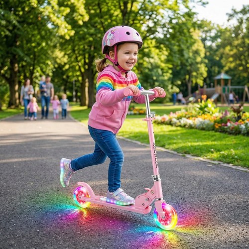 Kids child kick push scooter - kids, 2