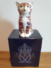 Royal Crown Derby Cat Kitten