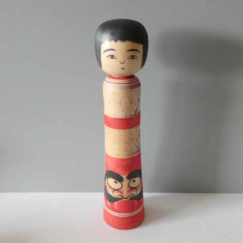 Signed kokeshi doll japanese - kokeshi,