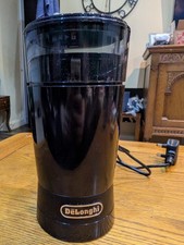 DeLonghi KG200 Electric Coffee Bean Grinder Spice Grinder - Black