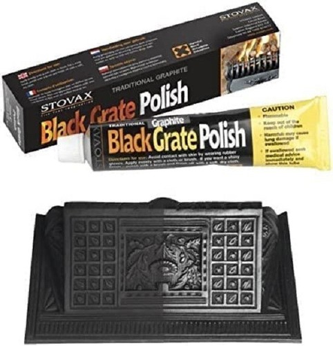 Stovax black grate - black, graphite