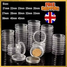 100Pcs Coin Cases Capsules