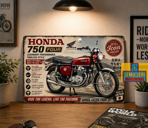Honda cb750 four - four, metal