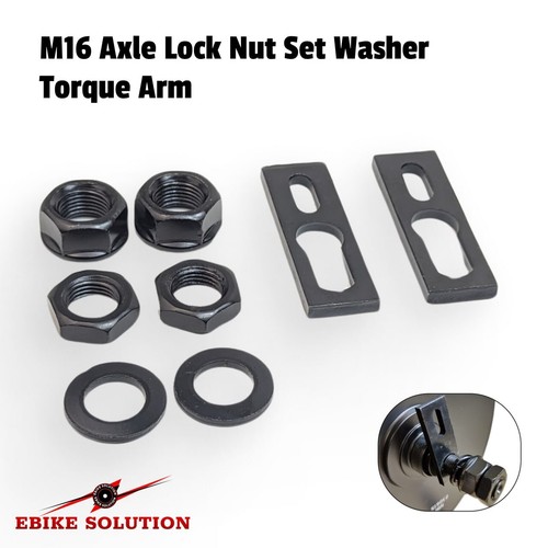 M16 axle lock nut set - set, washer