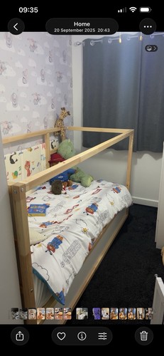 Ikea kura reversible bed - reversible,
