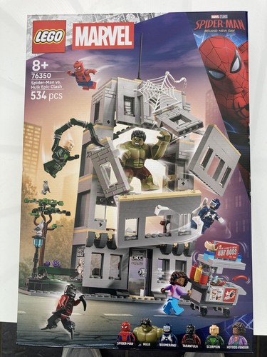 Lego marvel spider man - spider-man, hulk
