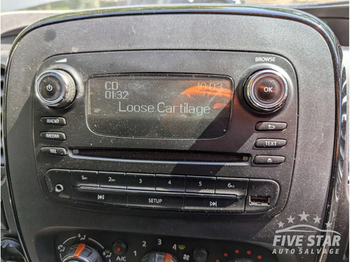 Vauxhall vivaro radio - vauxhall,