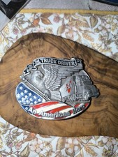 Vintage 1994 "The Truck Driver" An American Hero #4199 belt Buckle Made In USA 