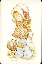 Vintage SARAH KAY Swap Card #17