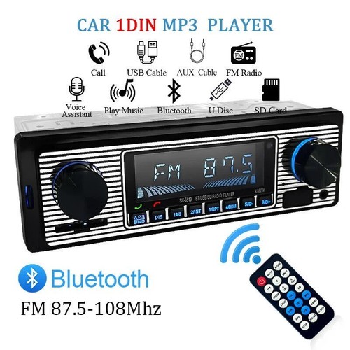Bluetooth vintage car radio - vintage,