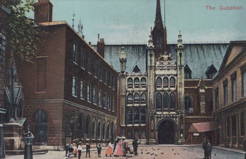 Guildhall london courtyard - london,