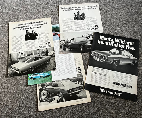 1970 opel manta - 1970, rekord