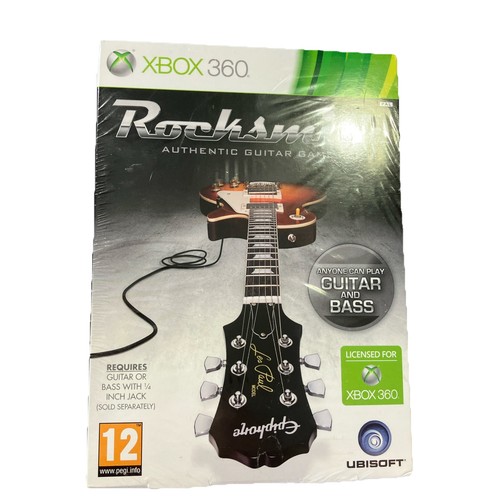 Rocksmith xbox 360 sealed pal - sealed,