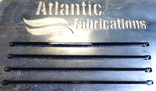 800mm black straight window - straight,