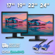 Cheap 17" 19" 22" Computer Monitor VGA DVI Flat screen Major Brands