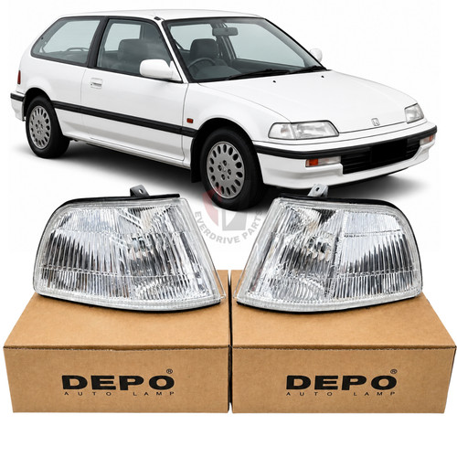 Depo clear corner indicator - clear,