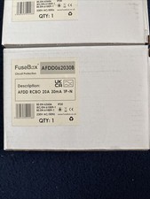 Fusebox RCBO 20A B Type 6kA