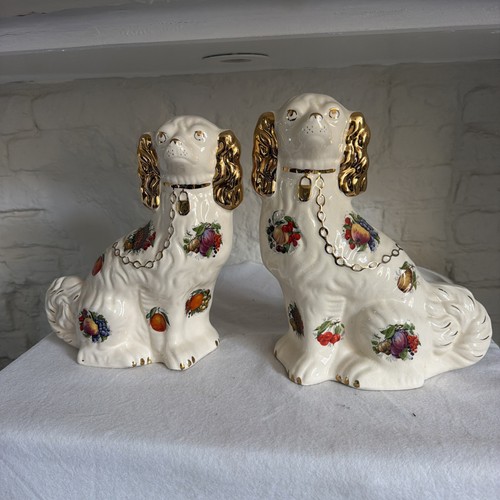 Large pair staffordshire - pair, of