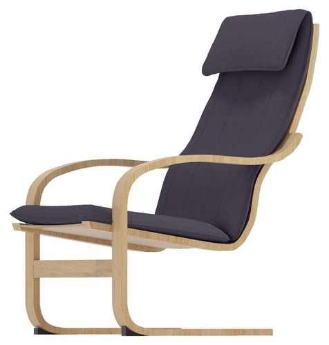 Cotton poang chair cover - poang,