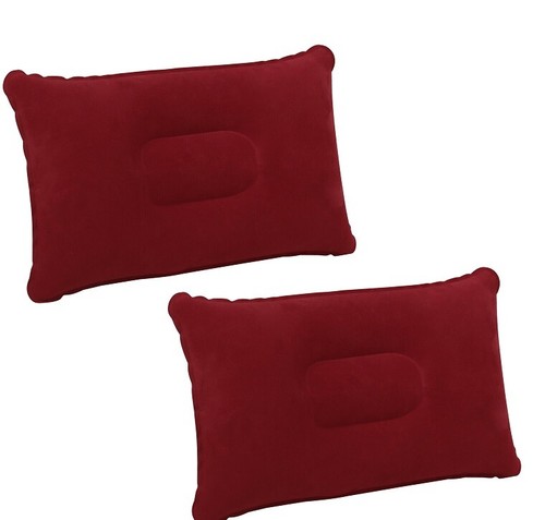 Inflatable headrest pillows - headrest, x2