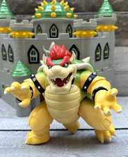 Super Mario Bros Movie Premium 7” Bowser Figure Fire Breathing Light up Jakks