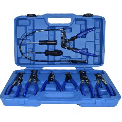9pc hose clamp pliers kit - hose,