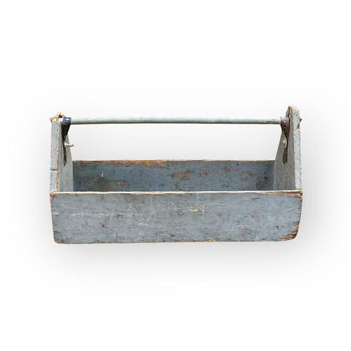Handcrafted wood tool box - handcrafted,