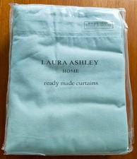 LAURA ASHLEY Lynton Duck Egg Curtains W 64" x L 72" (162 x 183 cm) BNWT!