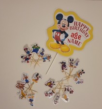 Personalised Mickey Mouse Cake