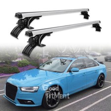 For Audi A3 A4 S4 A5 S5 48" Bare Roof Rack Cross Bars Luggage Cargo Carriers