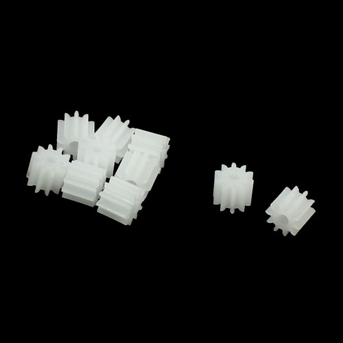 Pcs white plastic - 10,